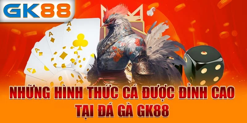 Những hình thức cá được đỉnh cao tại đá gà GK88